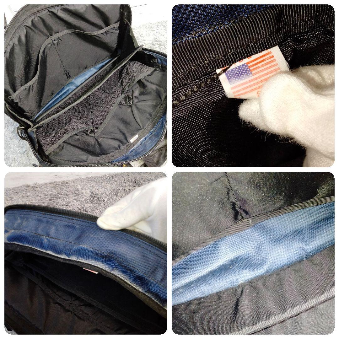【美品】ブリーフィング A4ライナー 2wayビジネスバッグ ネイビー USA製