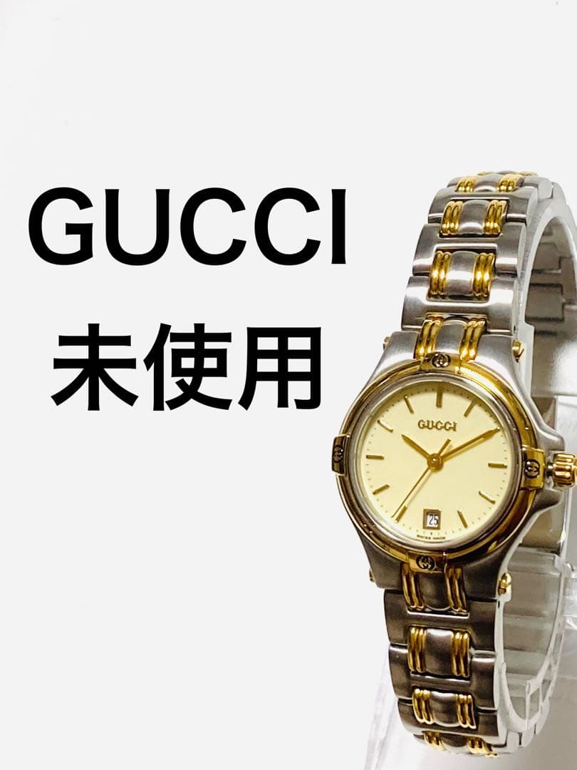 【付属品有】 GUCCI グッチ　コンビ　ビンテージ　レディース腕時計