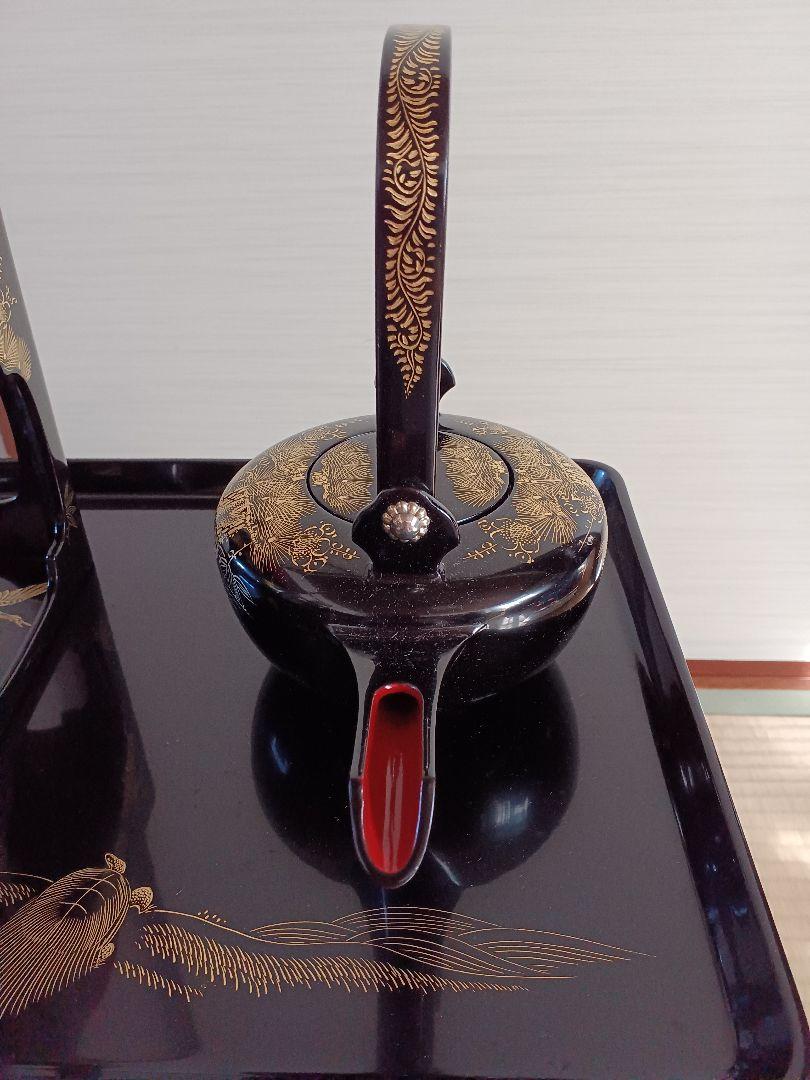 輪島塗　屠蘇器セット　木製