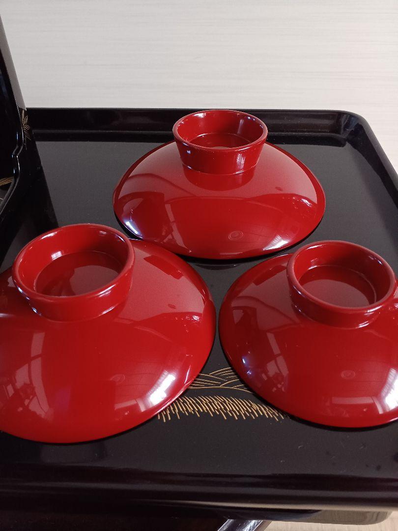 輪島塗　屠蘇器セット　木製