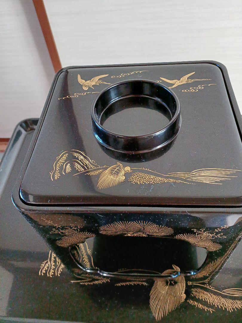 輪島塗　屠蘇器セット　木製