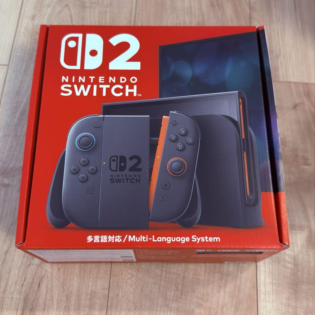 Nintendo Switch 2 本体 多言語 新品 即日発送 最短明日到着