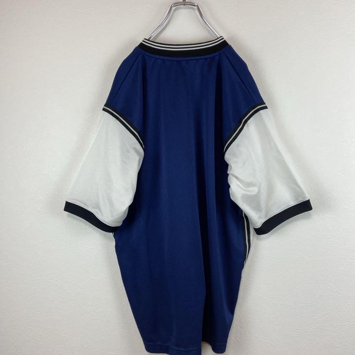 国産最安値 人気ゲームシャツ NIKEワンポイント刺繍リブライン古着ゆるだぼレイヤード⭐︎ RnXwm-m60922351139 最安値国産
