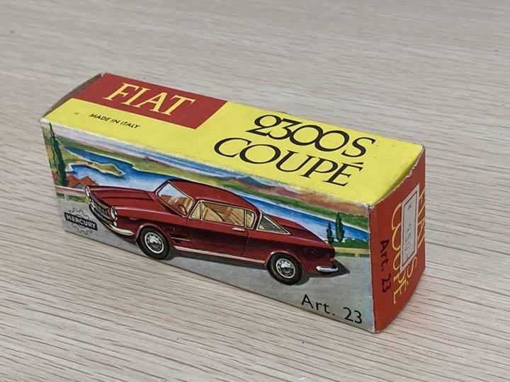特価定番 マーキュリー 鞄付 ミニカー paedD-m60923209208 23 フィアット2300S 国産格安