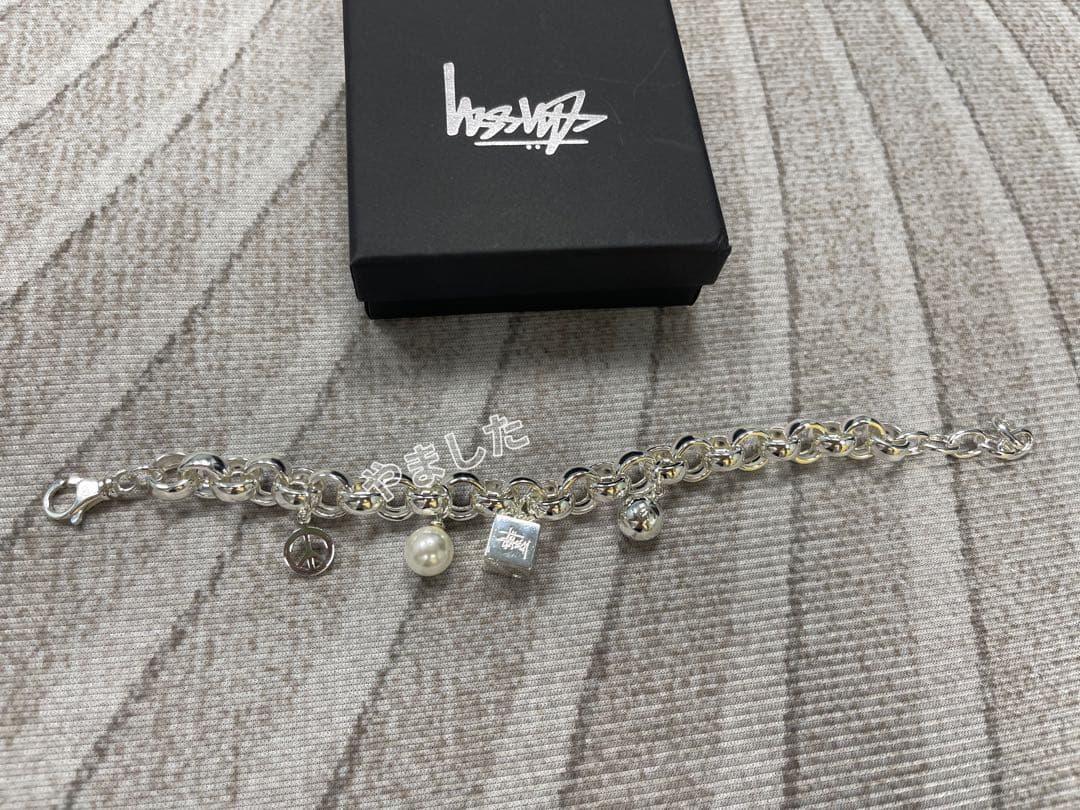 アクセサリー STUSSY Icon Charm Jewelry Charm Bracelet