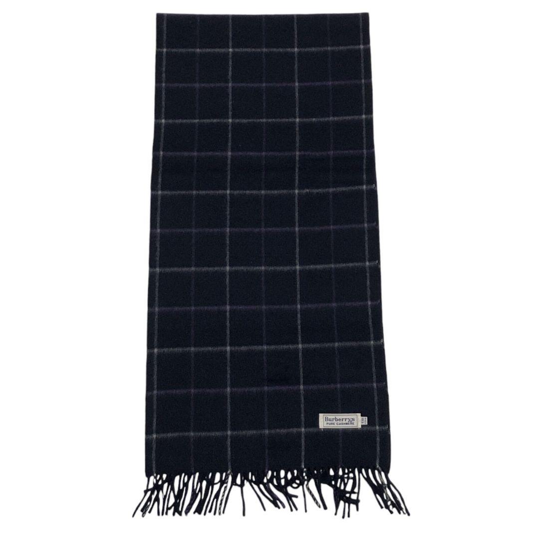 【極美品 カシミア100%】Burberrys バーバリー チェック柄 マフラー