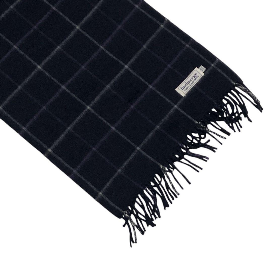 【極美品 カシミア100%】Burberrys バーバリー チェック柄 マフラー