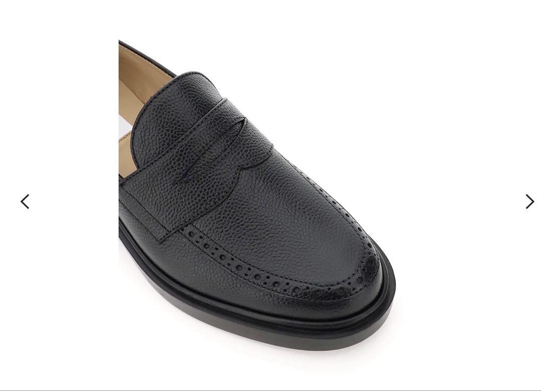 Thom Browne ベニーバー ローファー 黒　42ハーフ