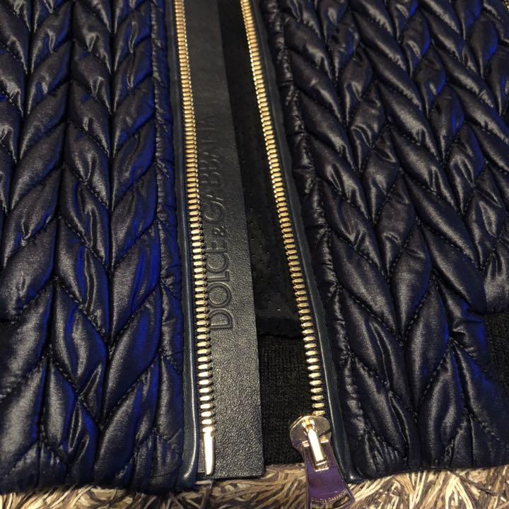 ドルチェ&ガッバーナ キルティング×SHEEP SKIN ボンバージャケット