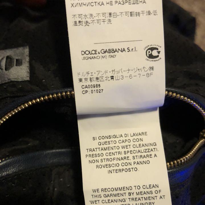 ドルチェ&ガッバーナ キルティング×SHEEP SKIN ボンバージャケット