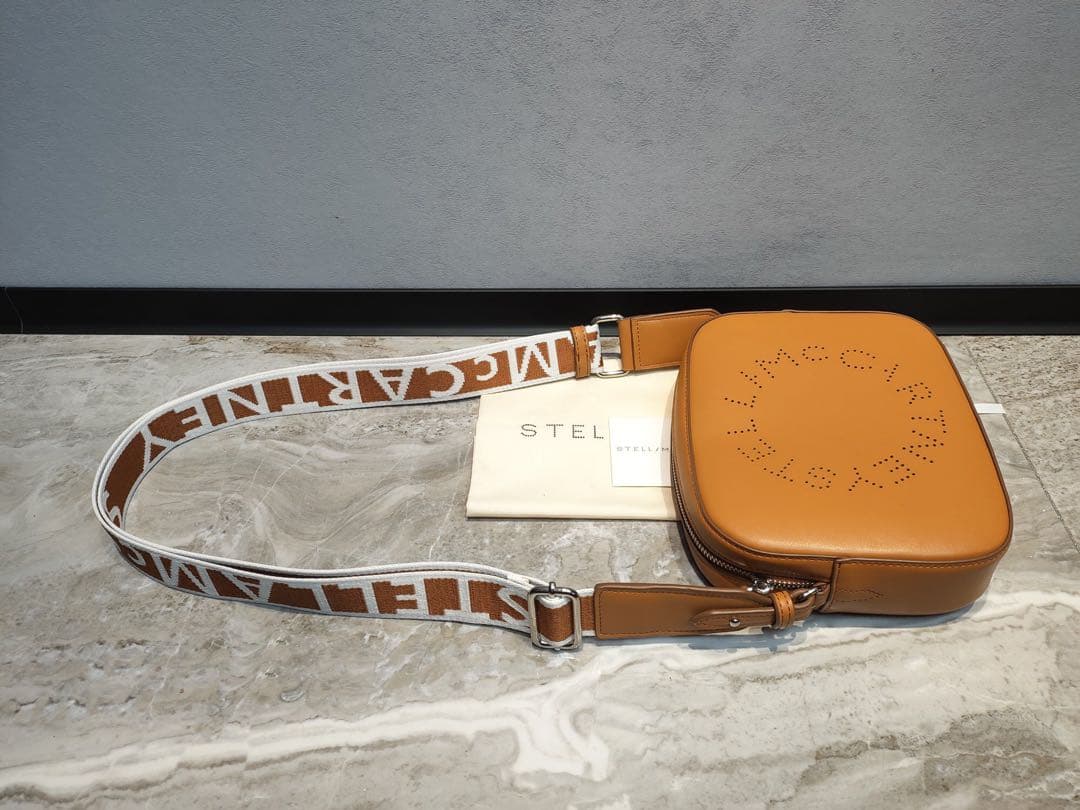 送料込み！ステラマッカートニー STELLA LOGO ショルダーバッグ