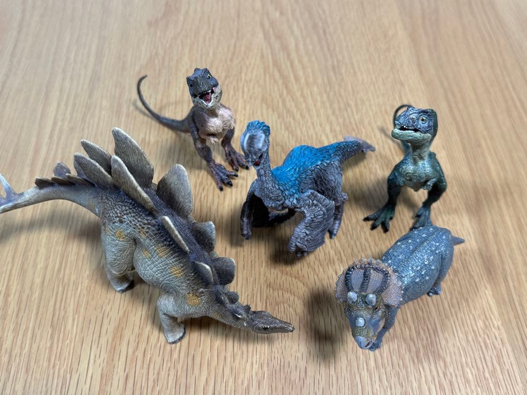 恐竜フィギュア 5体セット シュライヒ PAPO - メルカリ