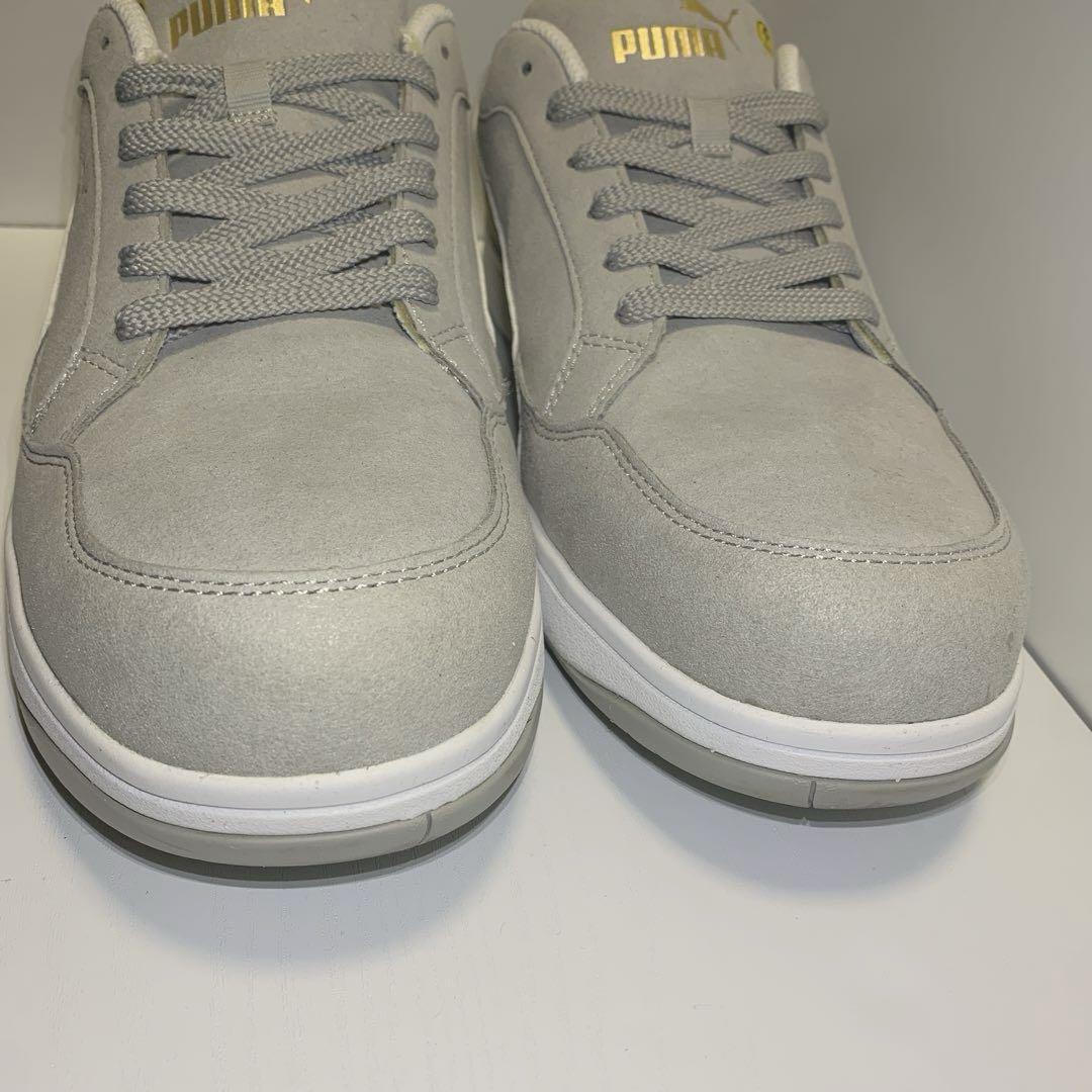 美品‼️ プーマ PUMA セーフティ 安全靴 エアーツイスト グレー 29cm