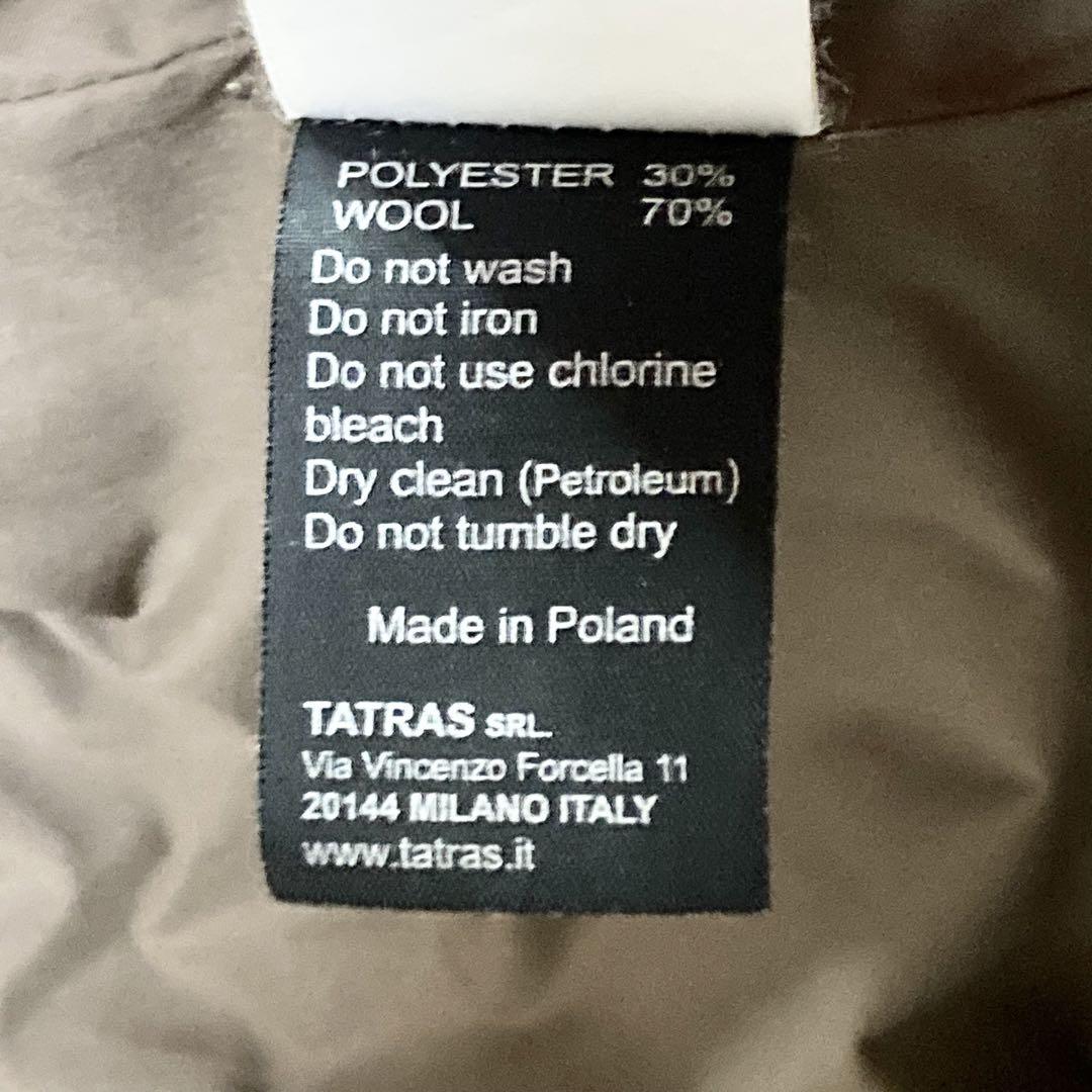 レア★TATRAS タトラス★レオパード柄 ダウンコート Ｌサイズ 大きいサイズ