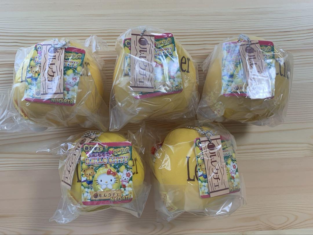新品　未開封　ご当地キティ　ルレクチェ　5個　新潟限定　美品