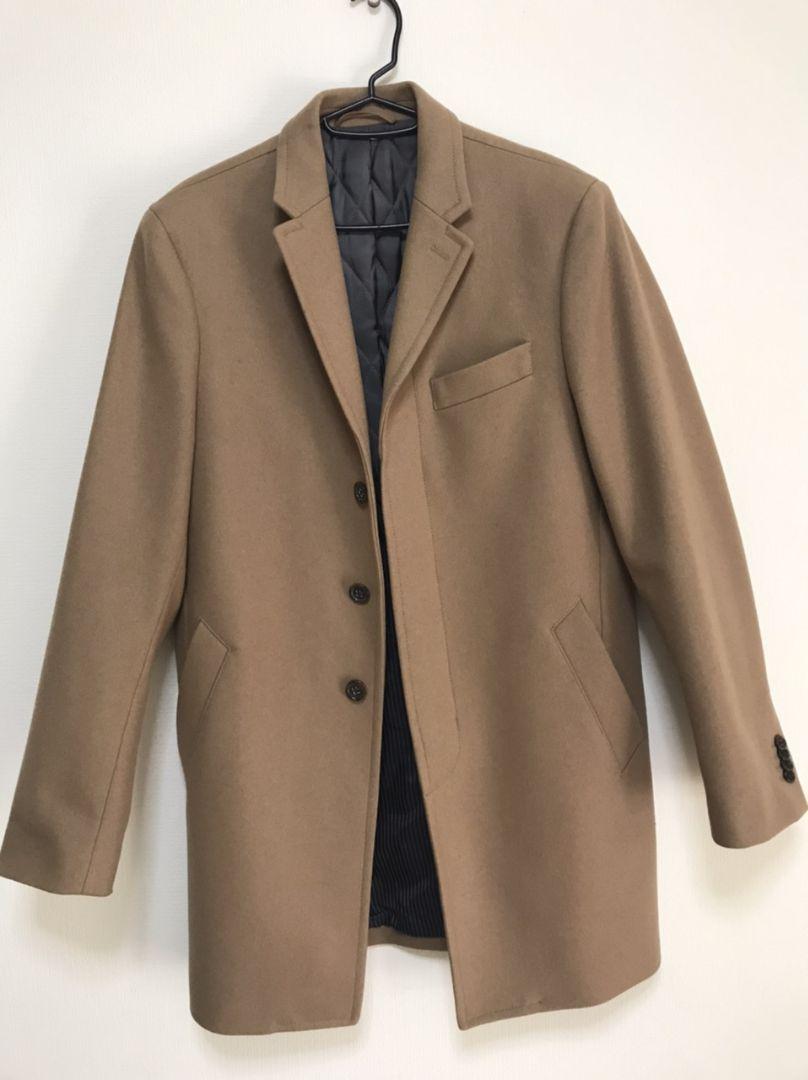 チェスターコート ベージュ ロングコート ZARA TOPMANの通販 by