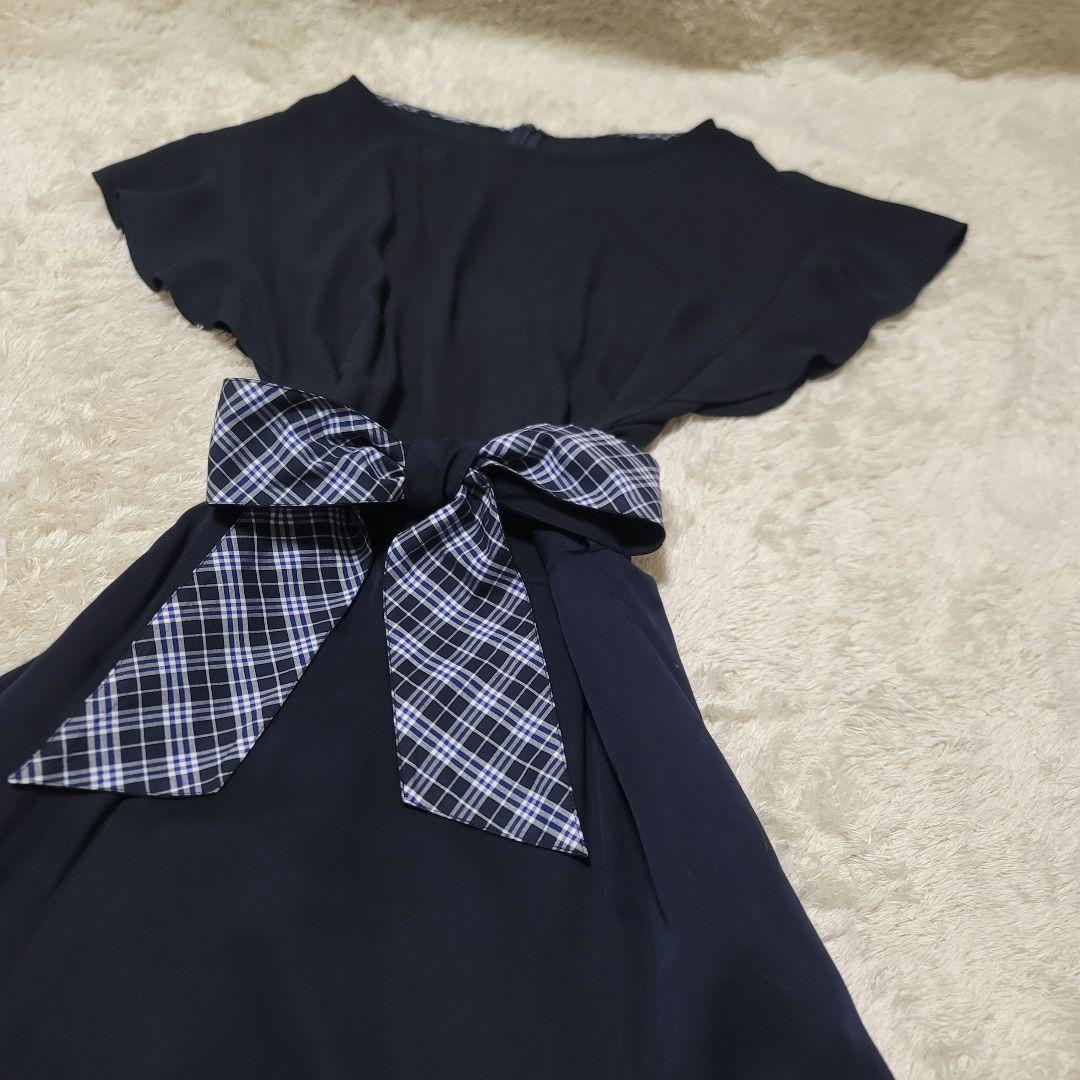 美品✨ブルーレーベルクレストブリッジ ドッキングワンピース A