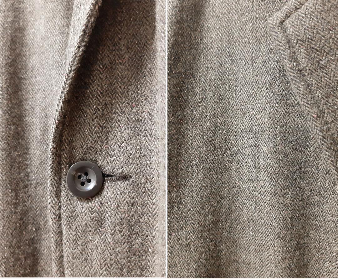 人気新作 90's古着 OLD GAP ウールツイードジャケット ブラウン S M~L yNk2F-m60934823442 安い定番