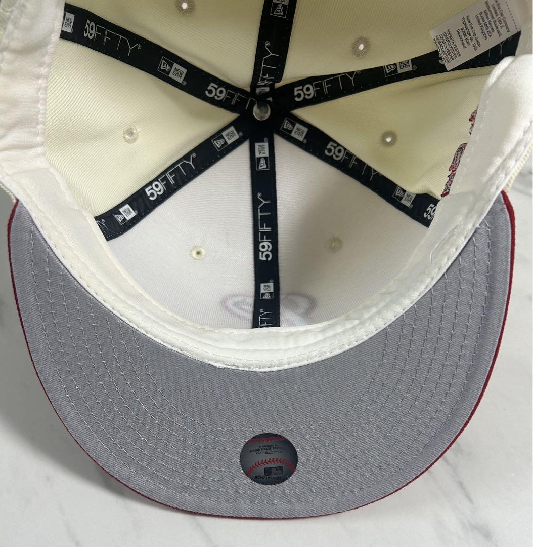 【高額売筋】 海外別注 メルカリ - ホワイトソックス 59FIFTY Era New Sox White 応援グッズ
