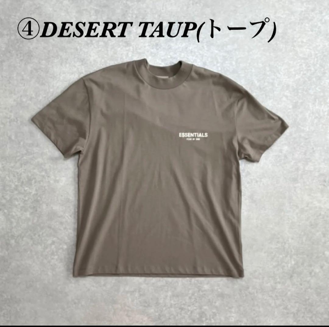 関税込＊FEAR OF GOD ESSENTIALS＊SS22 Tシャツ デザート トープ Fear of God Essentials T-Shirt (Oversized) S22 (US, Alpha, X
