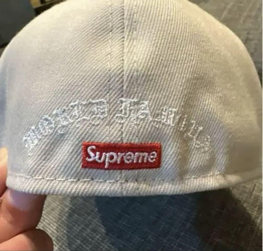 Supreme ゴールドクロス 59FIFTY キャップ
