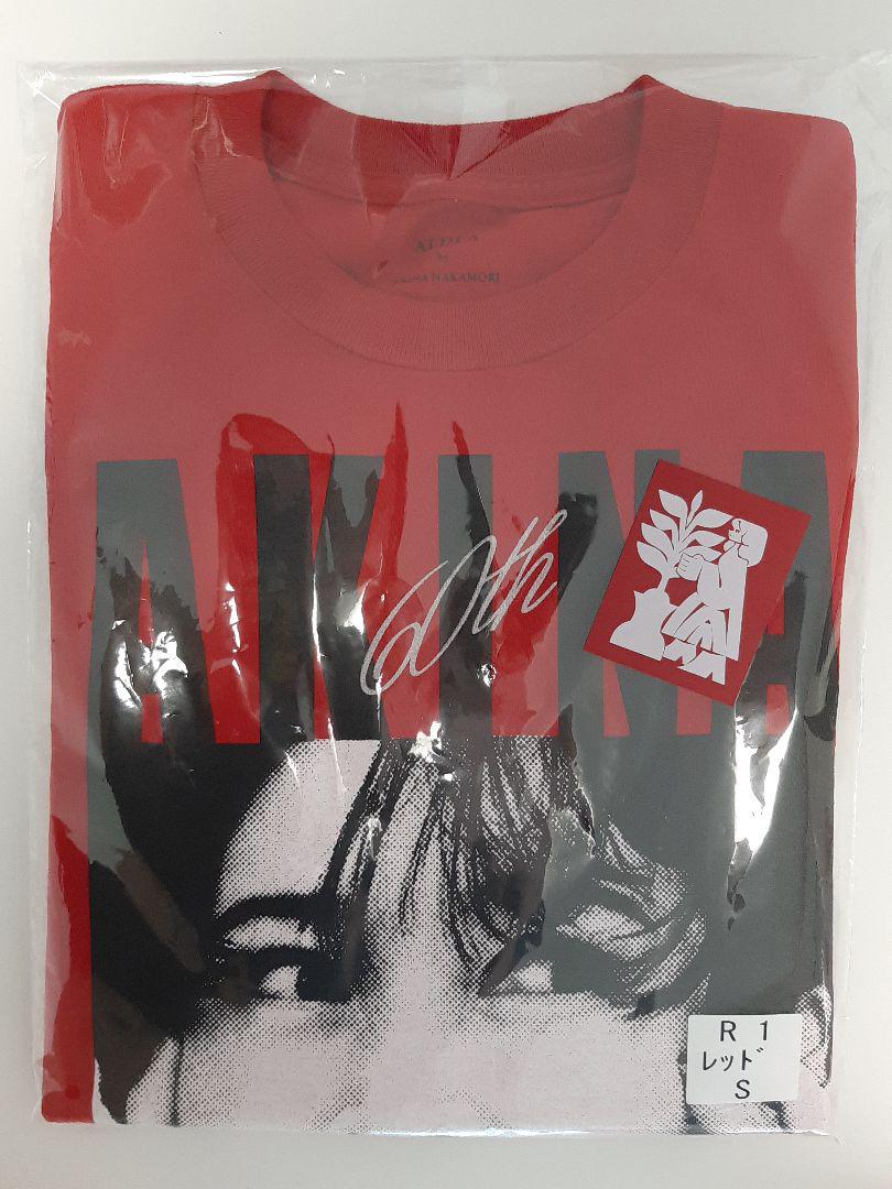 新品 中森明菜 ALDEA 還暦Tシャツ Sサイズ 赤 レッド