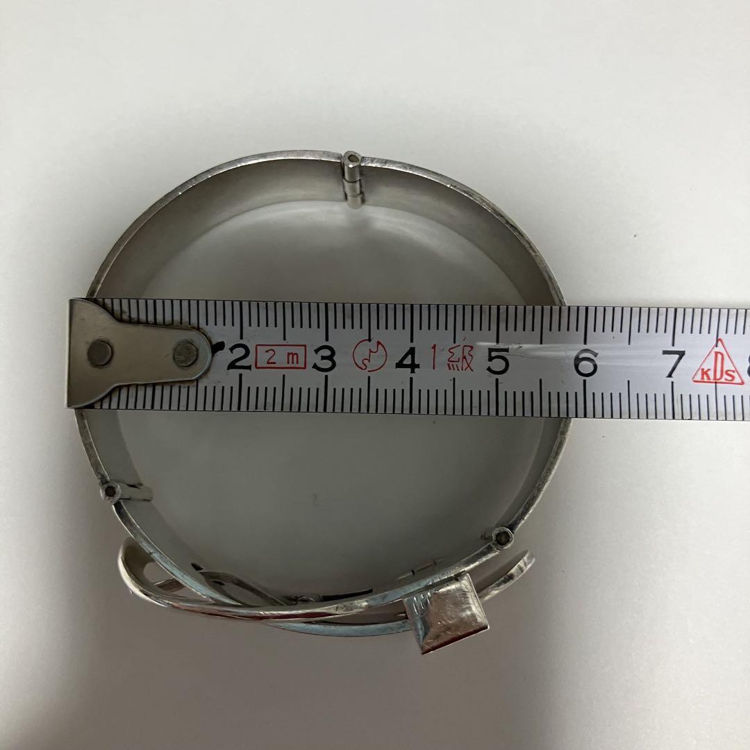 メキシコ製 VINTAGE HEAVY ベルトバングル ブレスレット 925