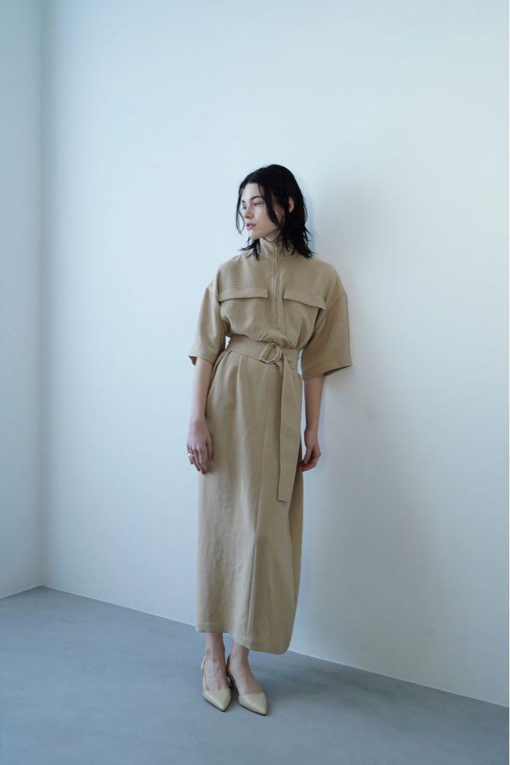 ワンピース CLANE HALF ZIP MILITARY ONE PIECE
