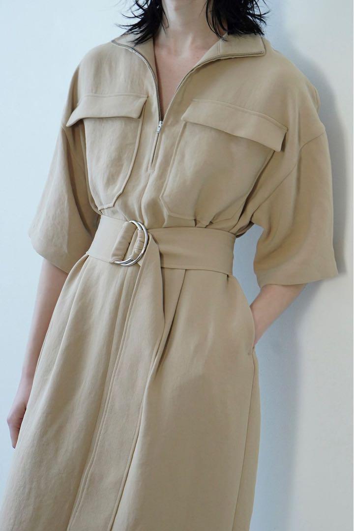 ワンピース CLANE HALF ZIP MILITARY ONE PIECE