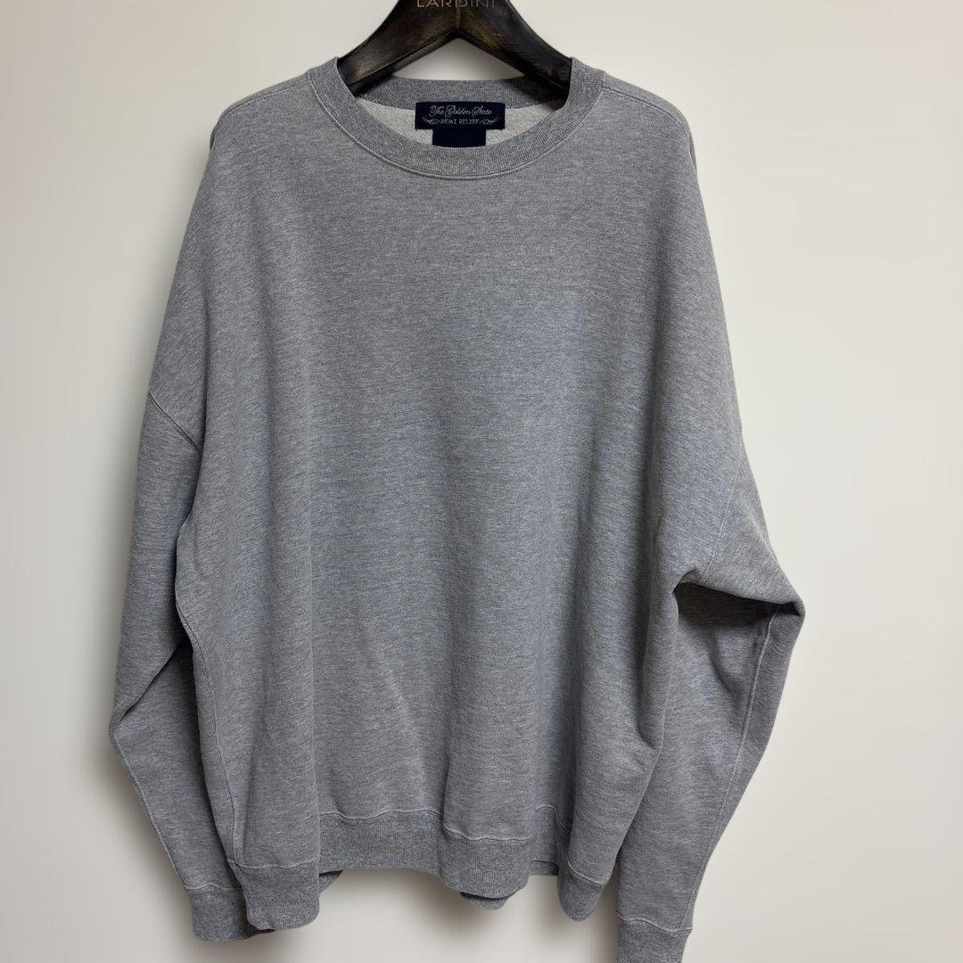REMI RELIEF NAVY LABELグレー スウェット L