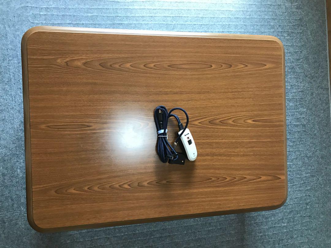 【格安】無印良品 円形こたつテーブル 85cm 布団無／年中使える ローテーブル 楕円こたつ 小 | 無印良品