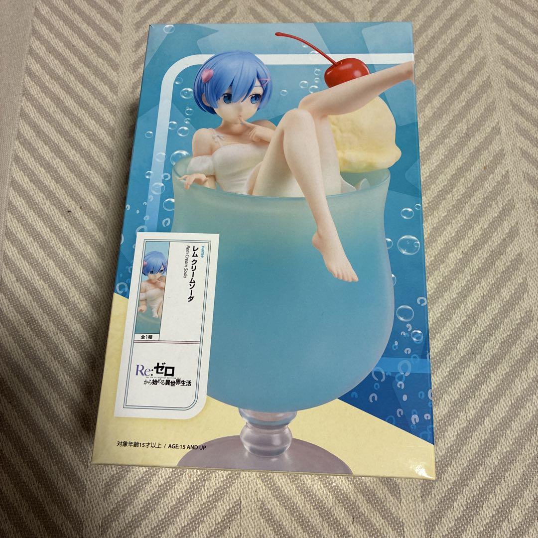 ラウワン 限定 レム クリームソーダ フィギュア - メルカリ