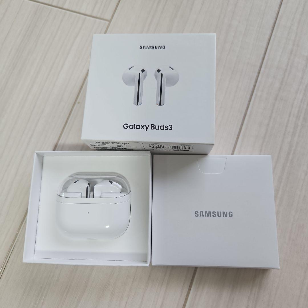 Samsung Galaxy Buds3ホワイト 本体