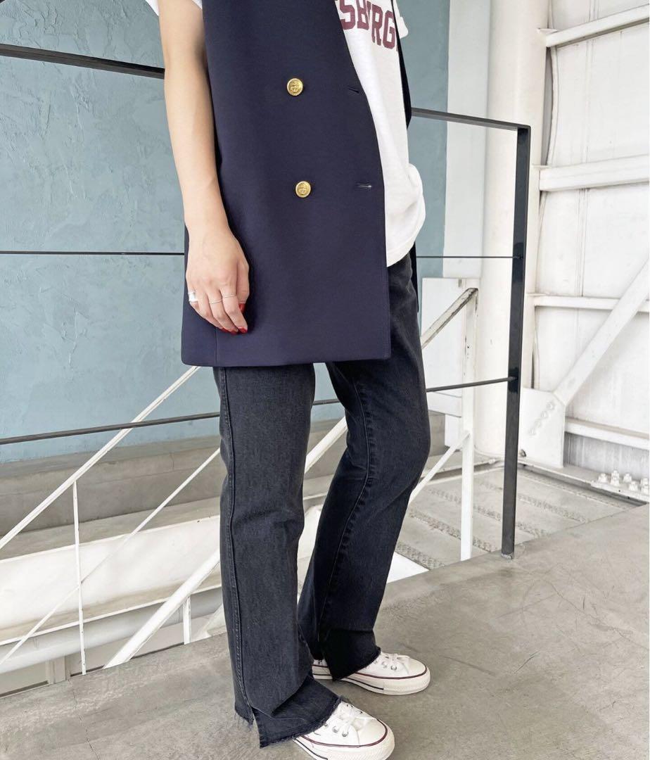 パンツ Spick&Span 5 1/2BEAUTY-LINE SLITDENIM 26 Spick&Span 5 1/2BEAUTY-LINE SLITDENIM 26