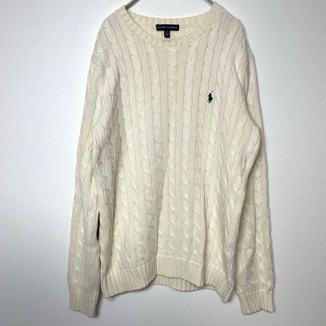 Ralph Lauren ラルフローレン　ニット　ケーブルニット