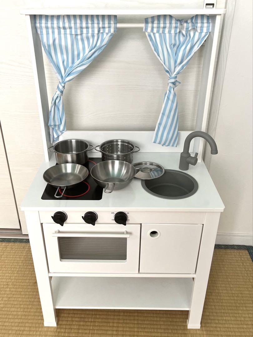 IKEA SPISIG ままごとキッチン 鍋付き 美品