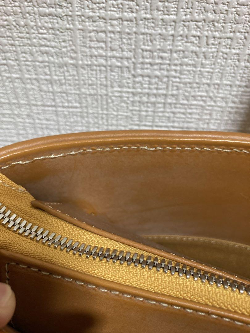 万双　ブライドルトート　キャメル