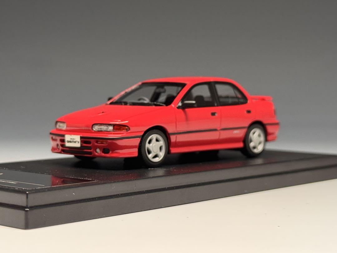 HS 1/43 いすゞ ジェミニ R 4WD 1990 カスタマイズ レッド