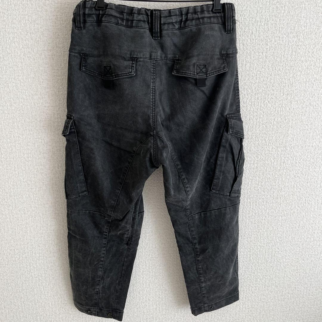 DIESEL★W30 ディーゼル カーゴパンツ ストレッチ ジョガー クロップド
