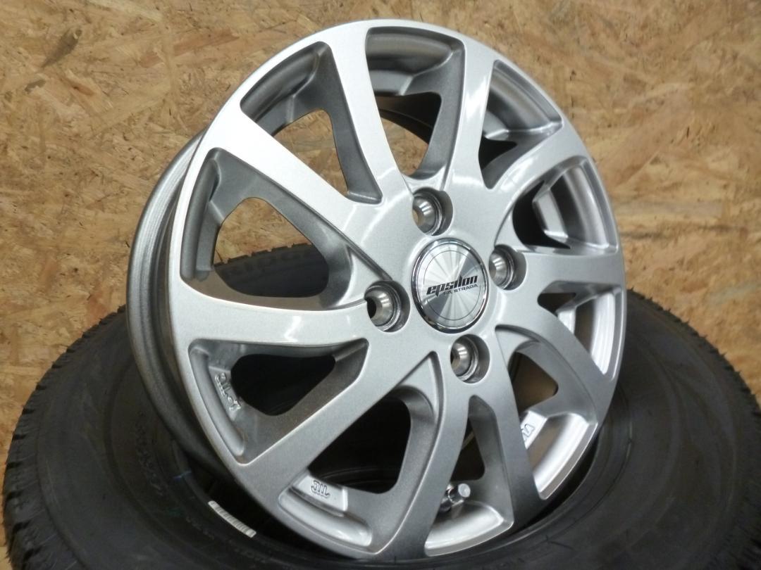 送料込★テラード新品セット★ブリヂストンスタッドレス★145/80R13★ラパン