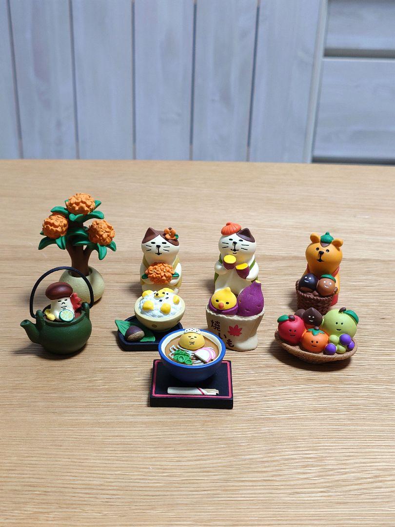 デコレ　コンコンブル　concombre　焼き芋猫など