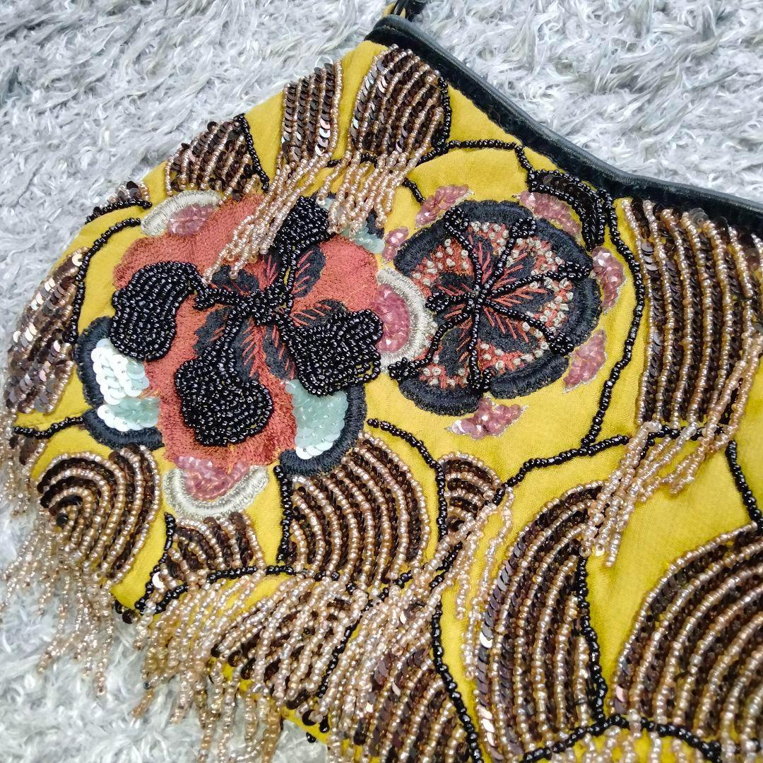 【人気】Jamin Puech ジャミンピュエシュ ビーズ刺繍 バッグ ポーチ