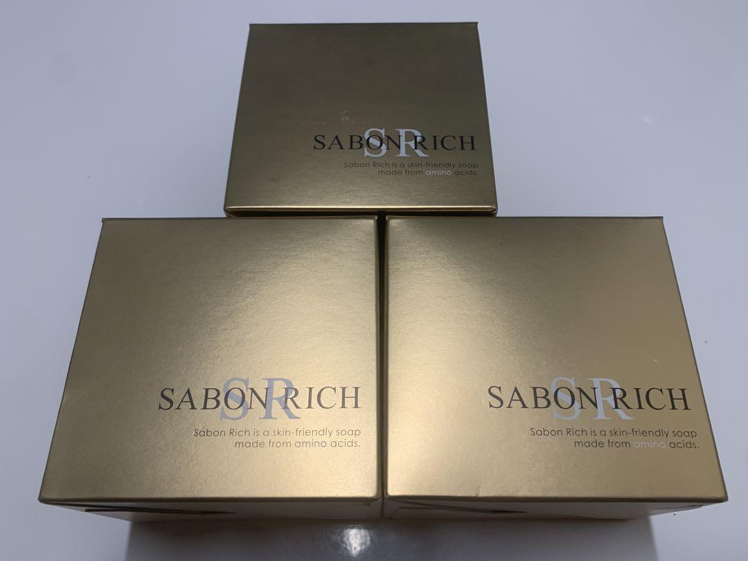 SABON RICH 石鹸3箱