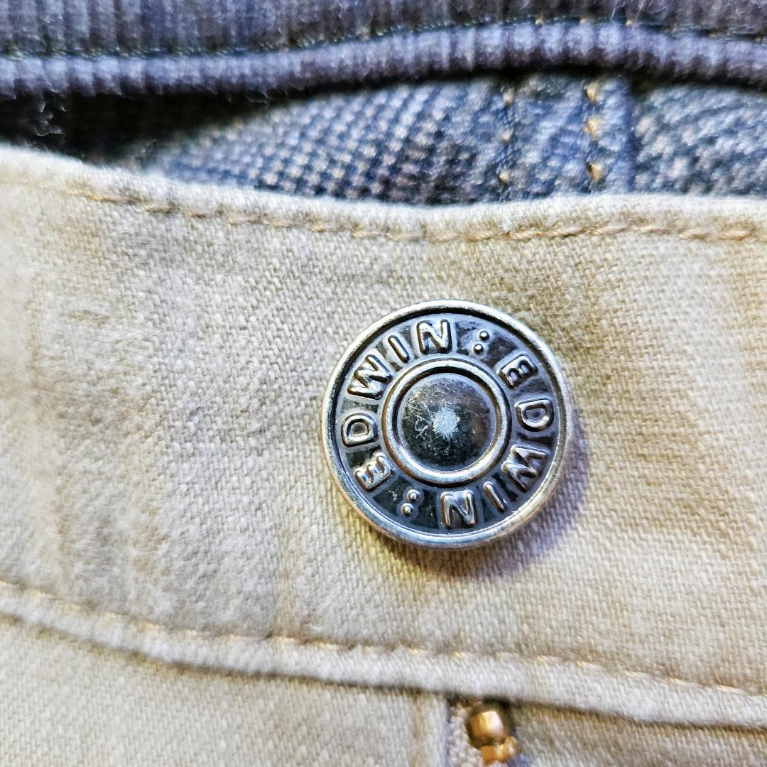 エドウィン　チノ　WILD FIRE ５０３　ストレッチ　３３インチ　ベージュ