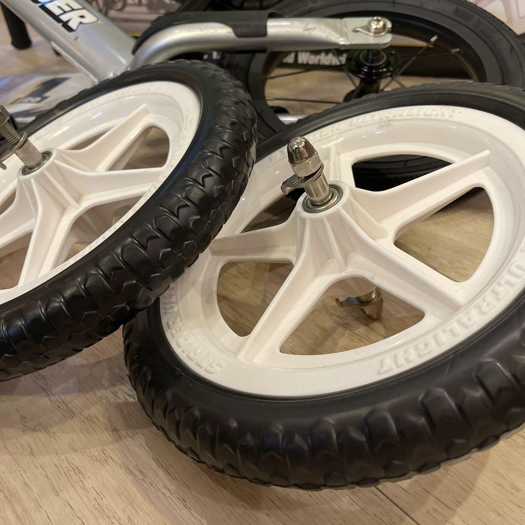 ストライダープロ　純正ゴムタイヤ　ハンドルオプションパーツ付き