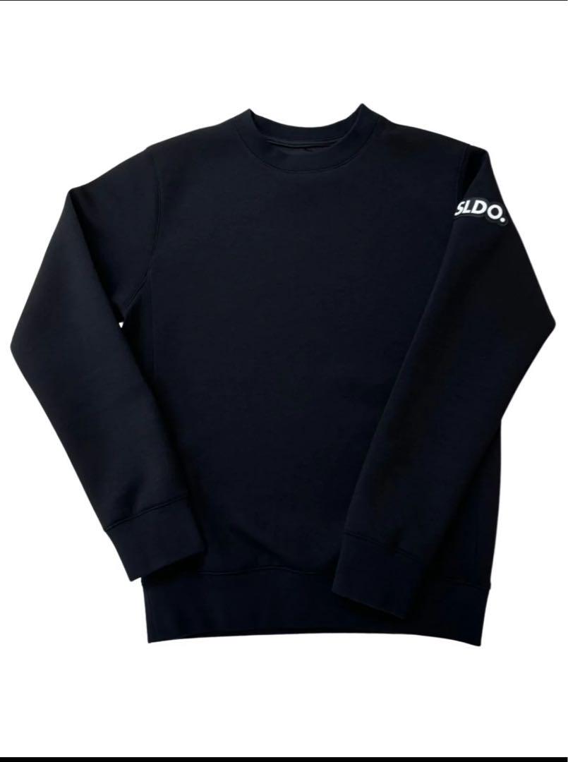 【60％OFF】 SLDO. 黒 クルーネックスウェット メンズウェア