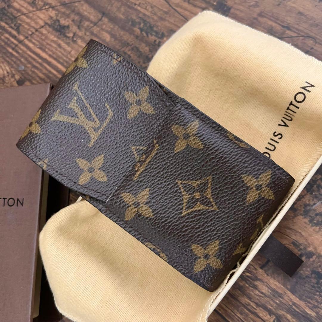 小物 ルイヴィトン モノグラム シガレットケース たばこケース 銀座