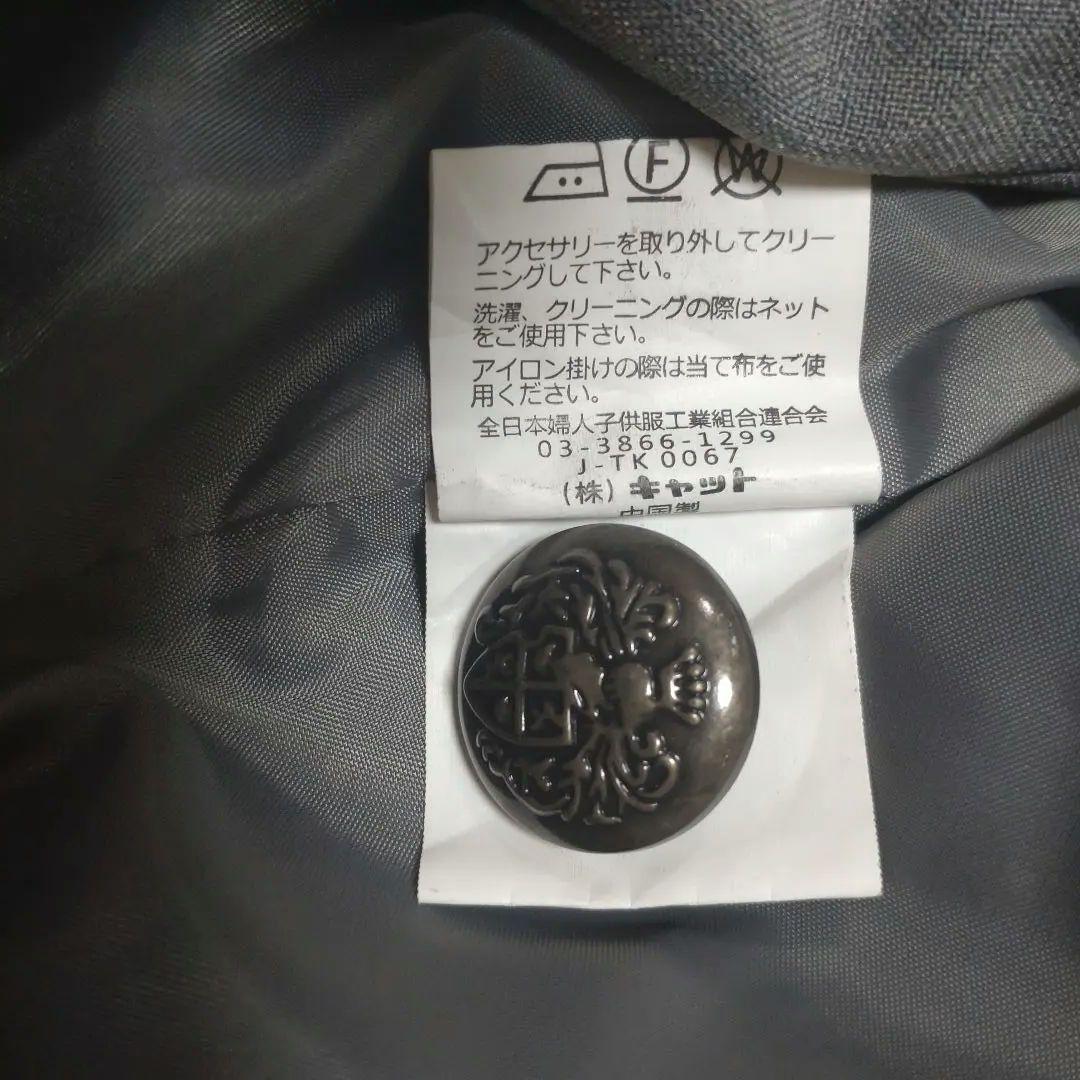 【極美品】ショパン　女の子　ワンピーススーツ　セーラー襟　卒業式　グレー　165