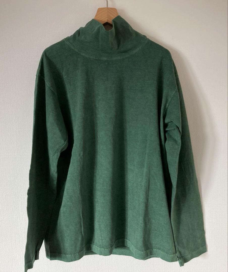 新品　グッドオン　ハイネック長袖Tシャツ　XL ディープグリーン 5,200円