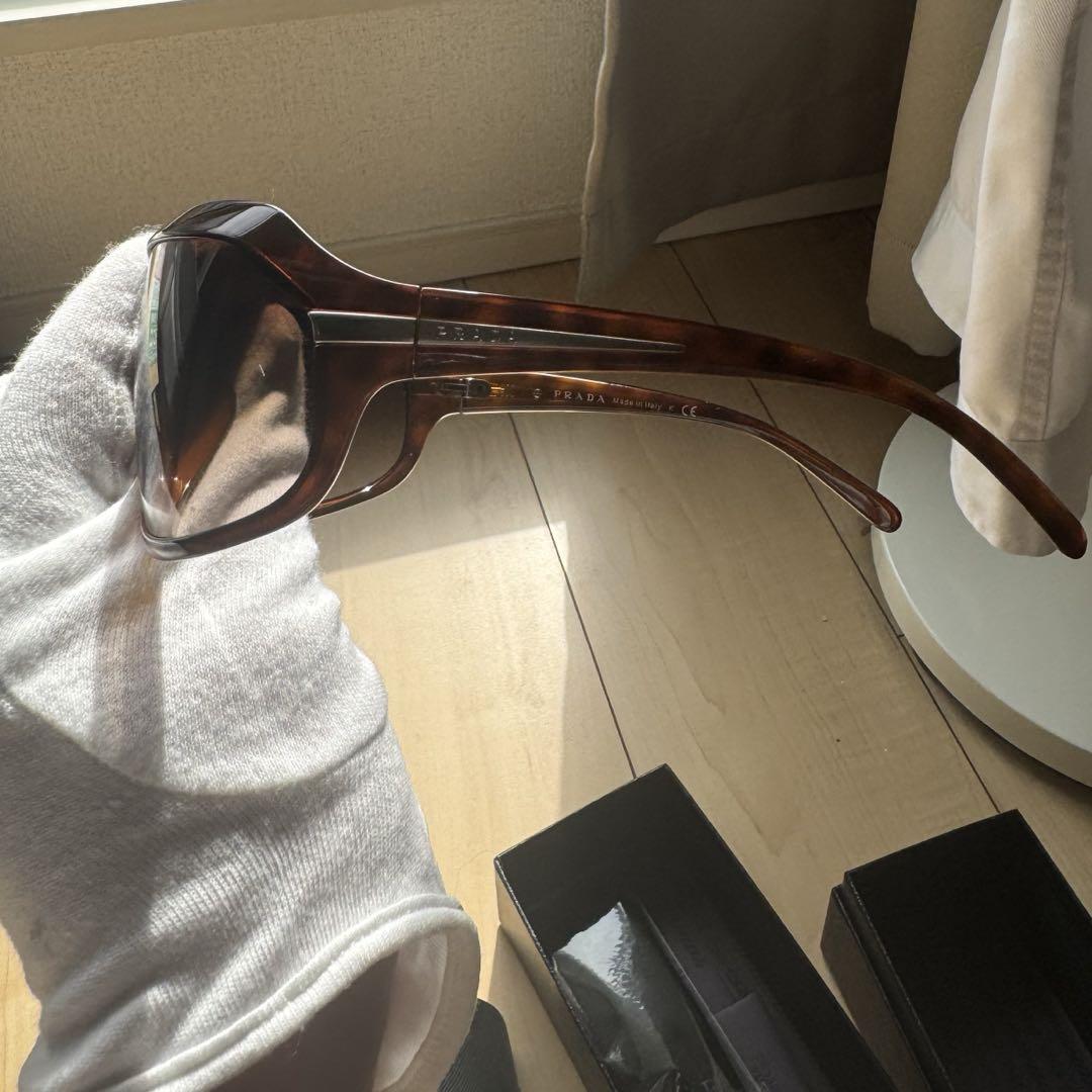 PRADA プラダ サングラス spr14g 完品・極美品 ブラウン　正規品